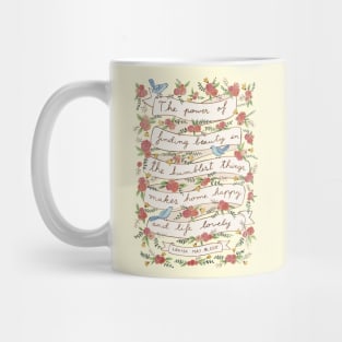 The power of simple things Mug